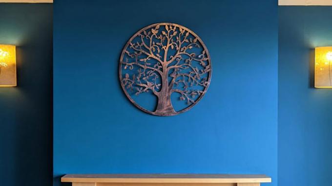 Arbre en bronze de décorations de décoration d'ornement d'Art Garden Or Home Wall de mur de la vie