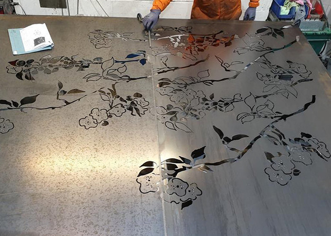 Panneau de séparation d'écran de rouille d'acier de Corten de fournisseur de la Chine