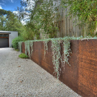 Le laser fait sur commande a coupé de grands planteurs extérieurs en acier de Corten 0.8mm 1.2mm profondément
