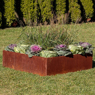 Lit de jardin augmenté par métal extérieur de balcon de patio d'ODM d'OEM pour antirouille végétal