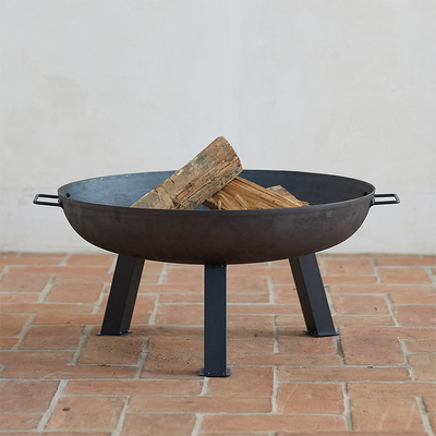 Camping extérieur de décoration de jardin du feu de Corten de sembler rouillé en acier de mine
