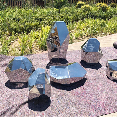 Art extérieur créatif de jardin d'acier inoxydable de la sculpture 304 en miroir de H2m
