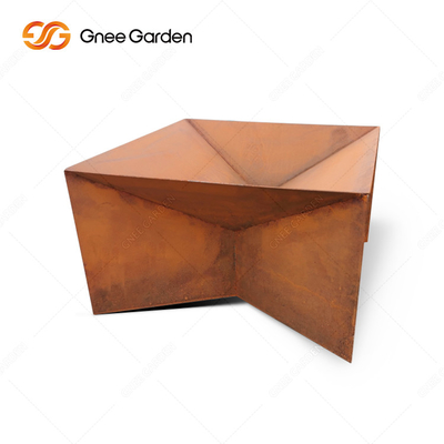 Nouveau puits du feu de barbecue de Rusty Corten Steel Metal Camping de conception