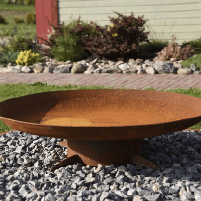 Puits extérieur du feu de fourneau de jardin d'arrière-cour de patio