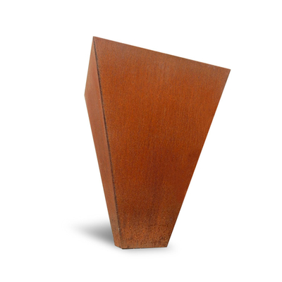 grande résistance aux intempéries extérieure de pot de fleur de Corten de planteur en métal de 890*720*440mm