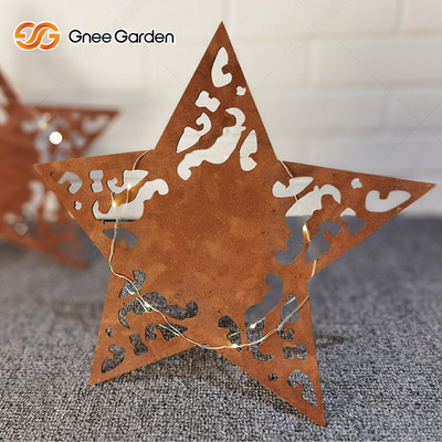 Le jardin en acier personnalisable en métal d'ASTM Corten ornemente le laser coupant des métiers