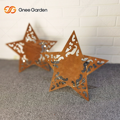 Le jardin en acier personnalisable en métal d'ASTM Corten ornemente le laser coupant des métiers