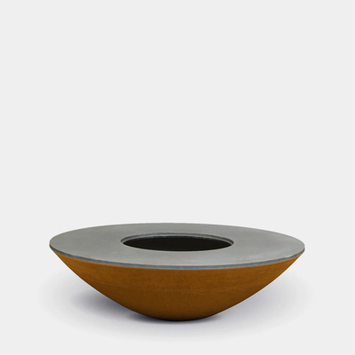 le feu campant Pit Prerusted Corten de feu de 2.0-3.0mm en métal en acier extérieur épais de cuvette