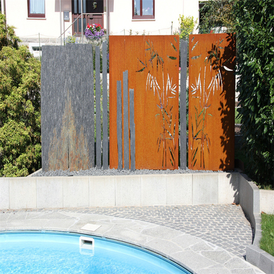La Chambre les produits que décoratifs de jardin en métal font du jardinage examine à extrémité élevé en acier de Corten