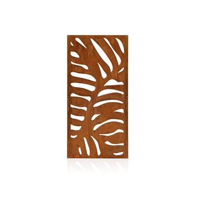 L'écran en acier de Corten de décoration à la maison de haute catégorie lambrisse à l'intérieur dehors