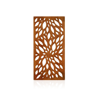 L'intimité en acier décorative de Corten de produits de jardin en métal d'art lambrisse la preuve de temps