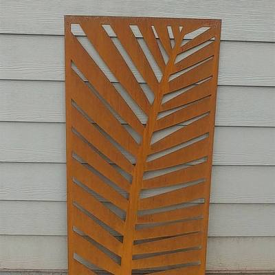Le jardin en acier fait sur commande de Corten de décor extérieur examine 2.5mm épais
