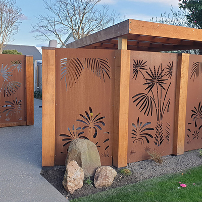 Épaisseur polie des produits de jardinage en métal d'écran de jardinage en acier patinable 3mm