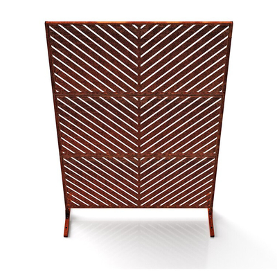 Cloison de séparation en acier personnalisable d'écran de jardin de Corten Prerusted