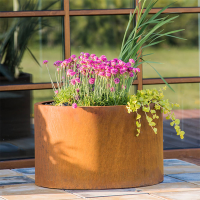Lit de jardin augmenté par métal extérieur de balcon de patio d'ODM d'OEM pour antirouille végétal