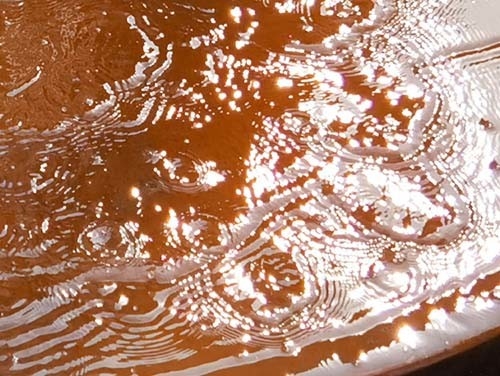Le jardin décoratif en métal du diamètre 600mm ornemente la nappe phréatique en acier de Corten