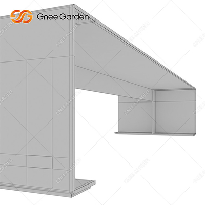 acier en acier extérieur de Corten de banc de mobilier métallique extérieur d'épaisseur de 1.5mm