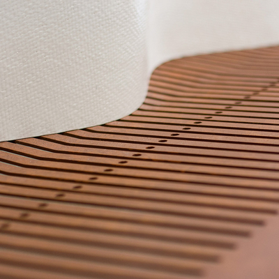 Banc extérieur élégant personnalisable de jardin en métal de mobilier métallique