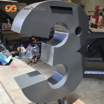 la taille de 950mm s'est rouillée la boîte extérieure en acier de baisse en métal de boîte de lettre de Corten