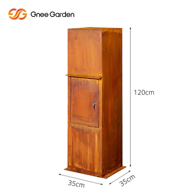 verticale en acier de boîte de baisse de paquet de largeur de la taille 35cm de 120cm pour la Chambre