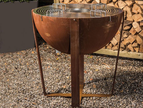 approbation de la CE de grils de 1200mm Dia Charcoal Buring Outdoor Cooking
