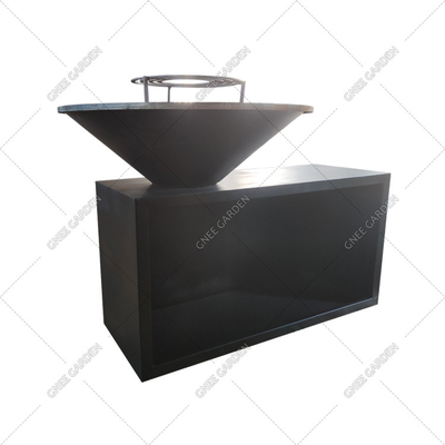Allumage électronique à cuire extérieur en acier modulaire d'épaisseur des grils 3mm de Corten