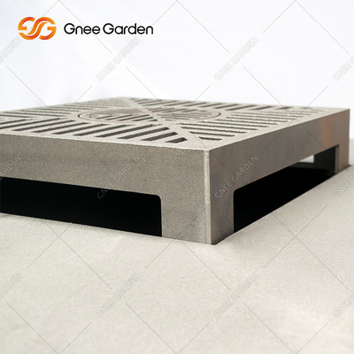 le feu en acier mobile épais Pit Customized Size de barbecue de 3mm Corten