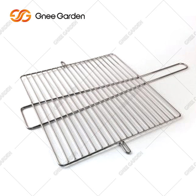 charbon de bois en acier carré de gril de BARBECUE de 1200mm Corten brûlant décoratif