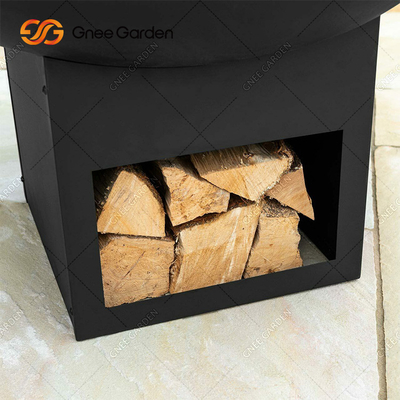 Le feu extérieur Pit Customized de rouille de Corten d'acier en métal de grand gril naturel de barbecue