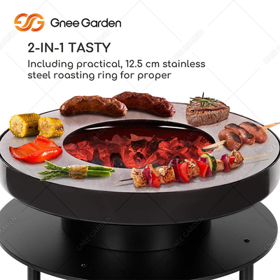 Barbecue en métal Grill Charcoal Grill Charcoal Camping Charcoal Bbq Grill Barbecue Portable