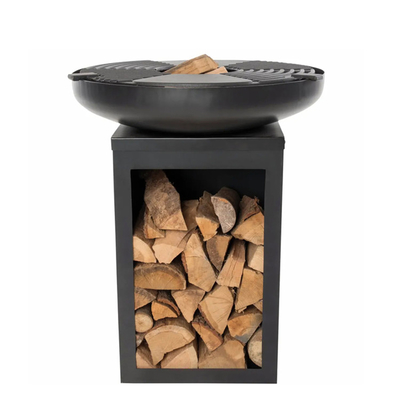 Cheminée en acier d'arrière-cour de gril de barbecue de maison de charbon de bois de Corten