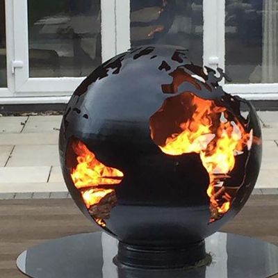 Le feu en acier fait main Pit Balls Custom Design Fire Pit Balls de Corten
