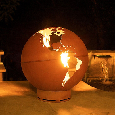 Le feu en acier fait main Pit Balls Custom Design Fire Pit Balls de Corten