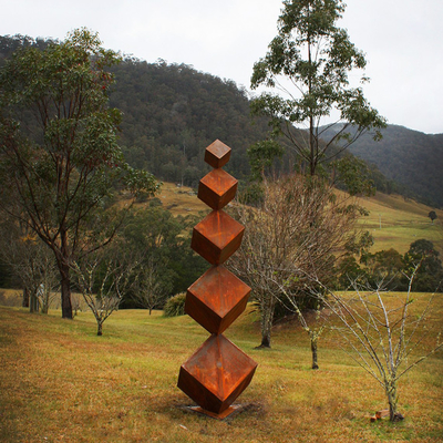 Sculpture en acier extérieure grand Rusty Metal Statues For Gardens en Corten