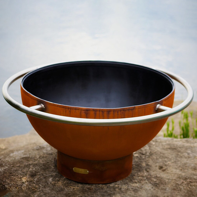 Le grand feu en acier portatif Pit For Courtyard de 120cm Corten