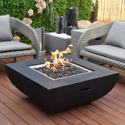 Tableau en acier de Pit Heater Propane Outdoor Fire Pit du feu de gaz de Corten