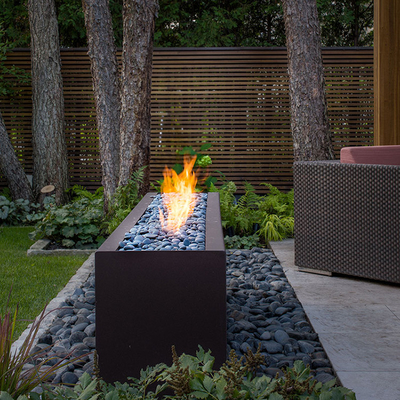 Le feu en acier Pit Outdoor Home Garden Decoration Rusty Corten Steel Fire Pit