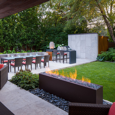 Le feu en acier Pit Outdoor Home Garden Decoration Rusty Corten Steel Fire Pit