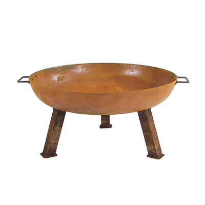 Les puits en acier en acier extérieurs du feu de Pit Wood Burning Garden Decorative Corten du feu roulent