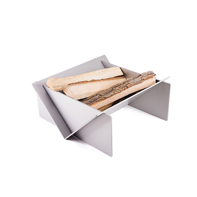 Naturel de chauffage extérieur en acier détachable de Corten Firepit GN-FP-333 rouillé