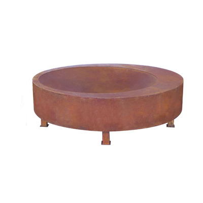 Bois brûlant le grand feu en acier de altération superficiel par les agents Pit Outdoor Fire Bowl 600mm-1500mm