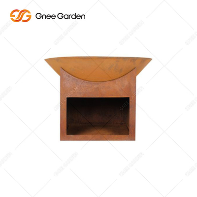 Le feu brûlant en bois extérieur Pit Patio Wood Fire Pit de Prerusted étanche à l'humidité