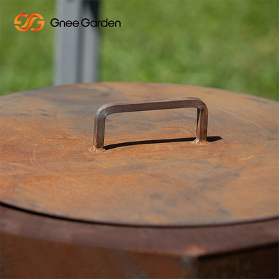 Le feu en acier adapté aux besoins du client Pit For Garden Outdoor de Corten