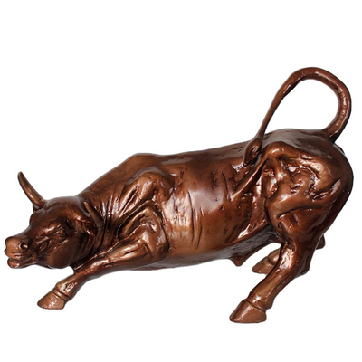 Ornements animaux grandeur nature de jardin de sculpture extérieure en métal de GV H130cm