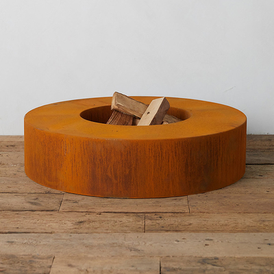 Épaisseur distinctive Heater Corten Steel Fire Pit de Rusty Metal 2mm d'acier de Corten pour le feu extérieur Pit Bowl