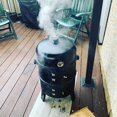 18&quot; gril portatif à cuire extérieur 3 de charbon de bois de grils de taille dans 1 multifonctionnel
