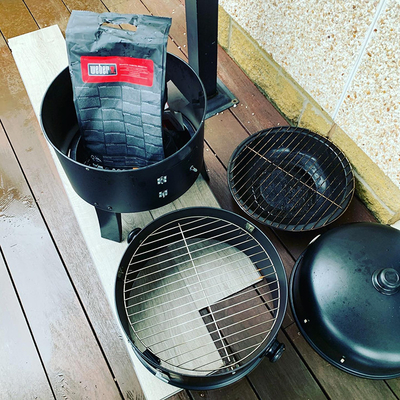 Barbecue à gaz en acier inoxydable