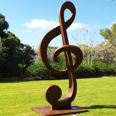 OEM survivant au métal en acier Rusty Metal Yard Sculptures Outdoor de sculptures en pelouse