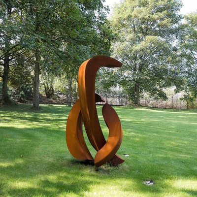 OEM survivant au métal en acier Rusty Metal Yard Sculptures Outdoor de sculptures en pelouse