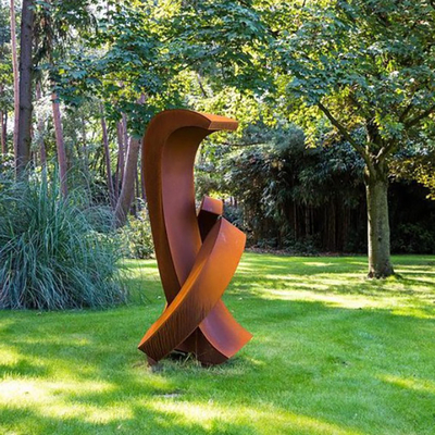 OEM survivant au métal en acier Rusty Metal Yard Sculptures Outdoor de sculptures en pelouse